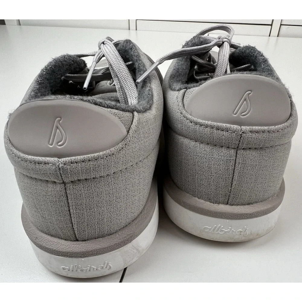 Allbirds Women's Wool Piper Woven Sneakers size 11 Pewter Grey